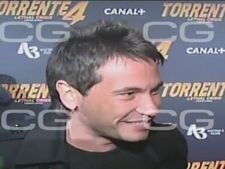David de María naufragó con Elsa Pinilla