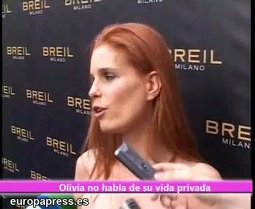 Olivia de Borbón está radiante