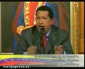 Chávez quiere la filial del Santander