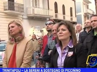 Trinitapoli | Marina Sereni a sostegno di Donato Piccinino