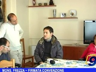 Firmata convenzione tra la casa famiglia Mons. Frezza e ASL/BAT