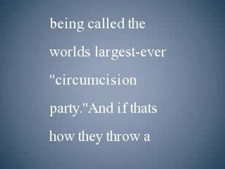 Penis Party Cut Off: Guinness Wont Recognize Mass Circumcision