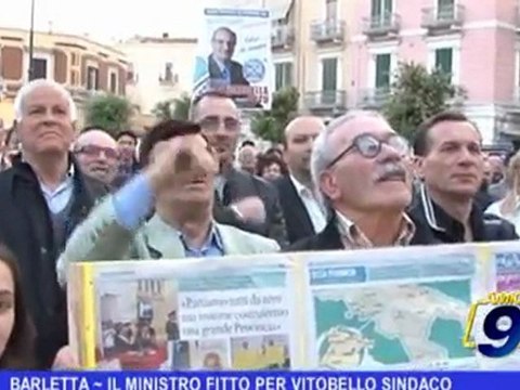 COMUNALI 2011 Barletta, il ministro Fitto per Vitobello sindaco