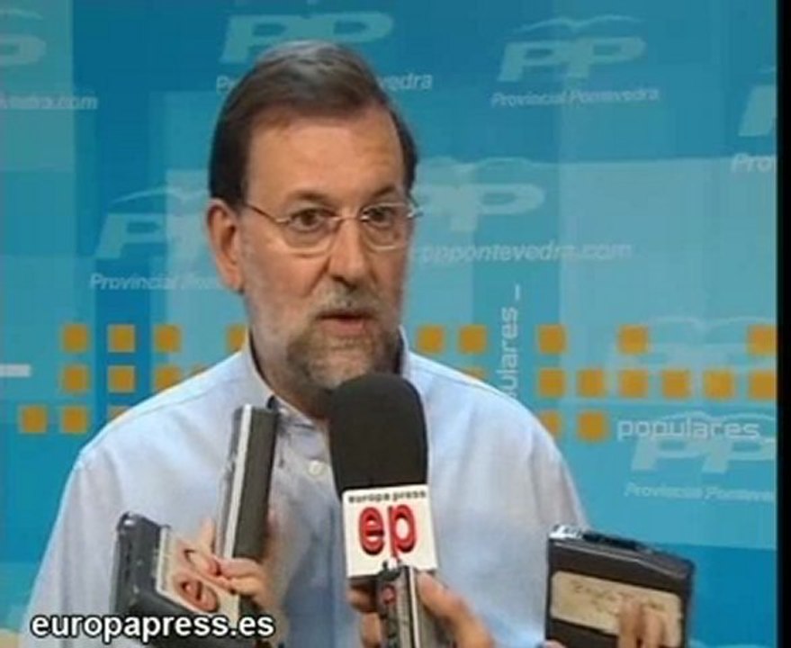 Rajoy pide respeto para Georgia