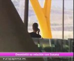 Darek y Susana, juntos en el aeropuerto