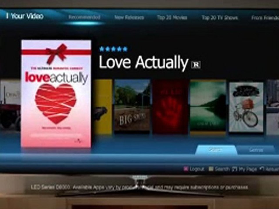 Samsung UN55D8000 3D TV - The Best-in-Class Looks And Features