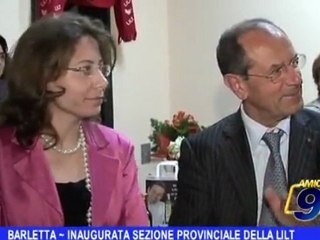 BARLETTA | Inaugurata sezione provinciale della LILT