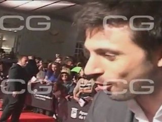 Hugo Silva, ídolo de las jovencitas en Málaga