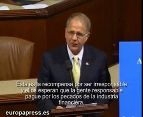 Congreso de EEUU rechaza plan de rescate