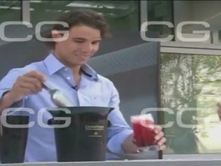 Rafa Nadal, de tenista a coctelero