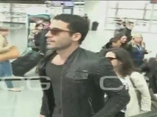 Miguel Ángel Silvestre huye de la prensa