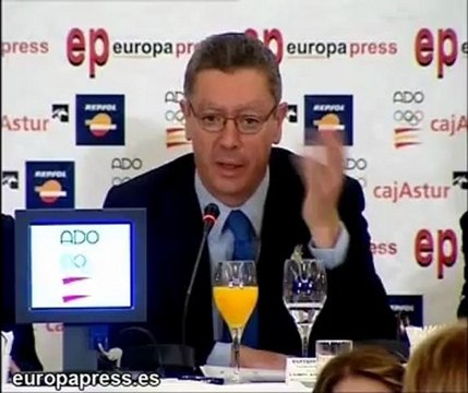 Gallardón espera acabar las obras un año antes