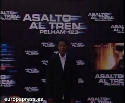Denzel Washington, de promoción en España