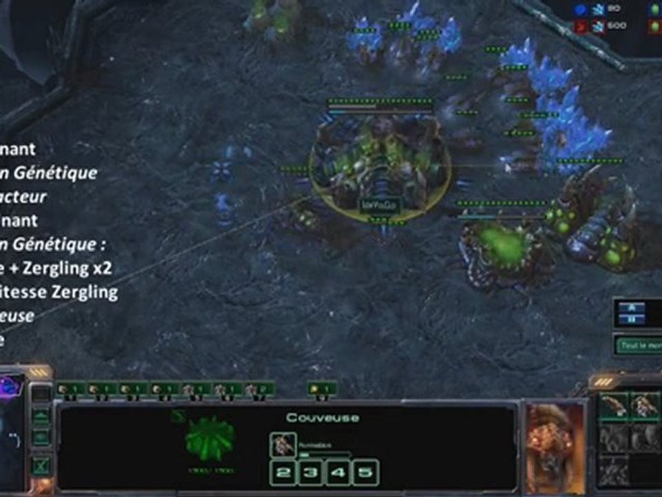Tutoriel SC2 : 15 Bassin,Gaz Fast Expand en ZvP