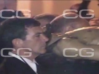 Antonio Banderas y su hermano de procesión