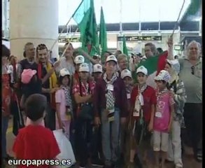 Barcelona acoge a niños palestinos
