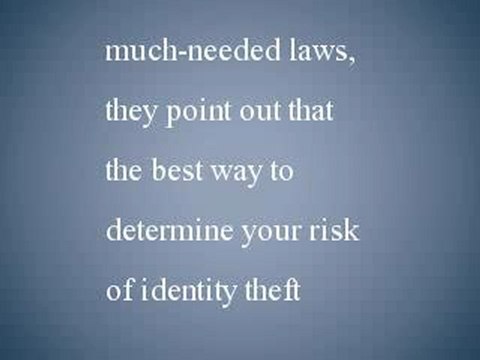 Identity Theft – What Is Your Risk of Identity Theft