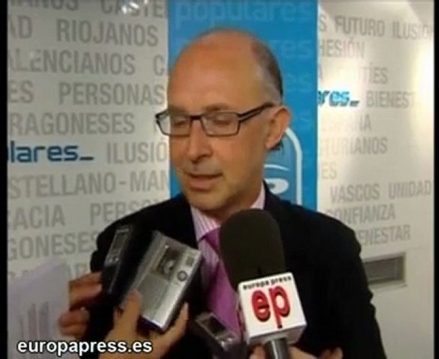 Montoro defiende acusaciones de Cospedal