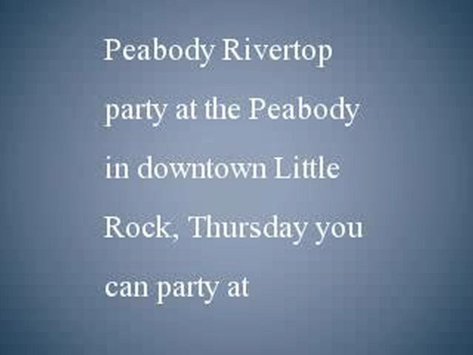 This Weekend in Little Rock