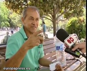 Los madrileños intentan refrescarse