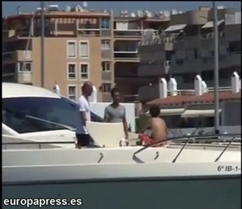 Zidane pasa las vacaciones en familia