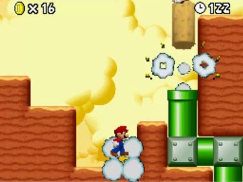 New Super Mario Bros PARTIE 4 /LA FIN DU 2eme MONDE