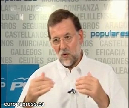 Rajoy critica el modelo de financiación