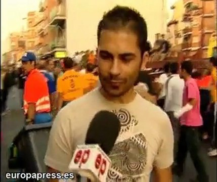 Corredores en los encierros de S.S de los Reyes