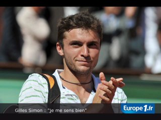 Simon : "je me sens bien"