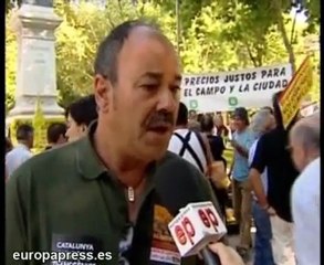 El sector primario se manifiesta en Madrid