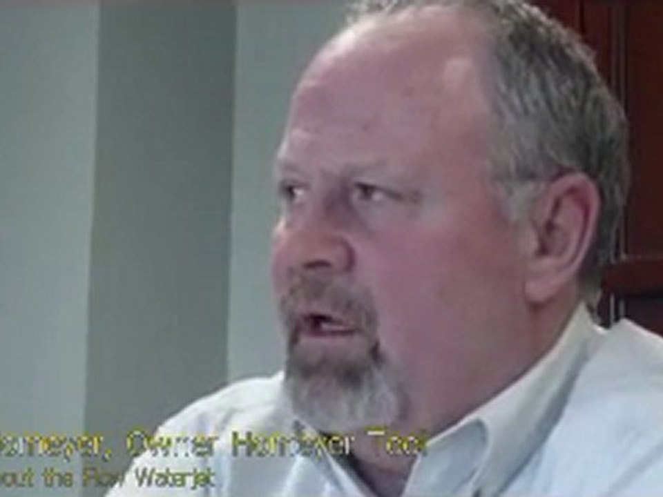 Homeyer Tool Talks Flow Waterjet system - machineTools.TV