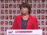 Discours de Martine Aubry à la convention nationale du projet