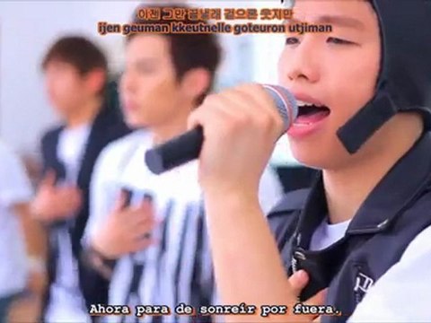 {CAL} N-Train - 울면서 울어 (One Last Cry) (spanish + romaji + hangul sub)