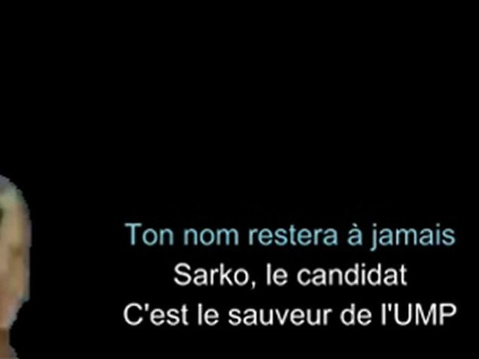 Sarko le candidat