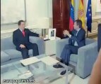 Zapatero recibe a Chávez