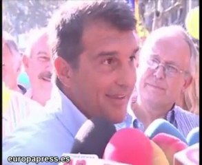 Laporta apoya el independentismo catalán