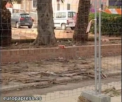 La tormenta en Sagunto provoca inundaciones