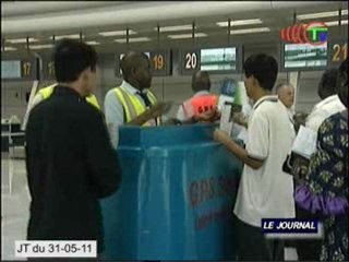 Le nouveau terminal de l'aéroport Maya-Maya ouvert au public