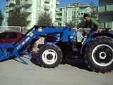 traktör kepçe newholland portatif ön yükleyici kepçe