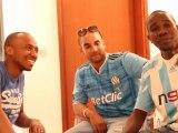 Quand Soprano rencontre les fans de l'OM au Congo