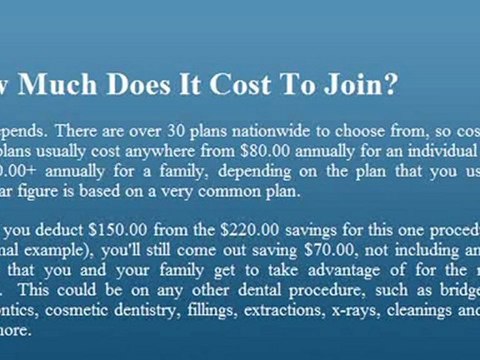 Affordable Dental Benefit Plans