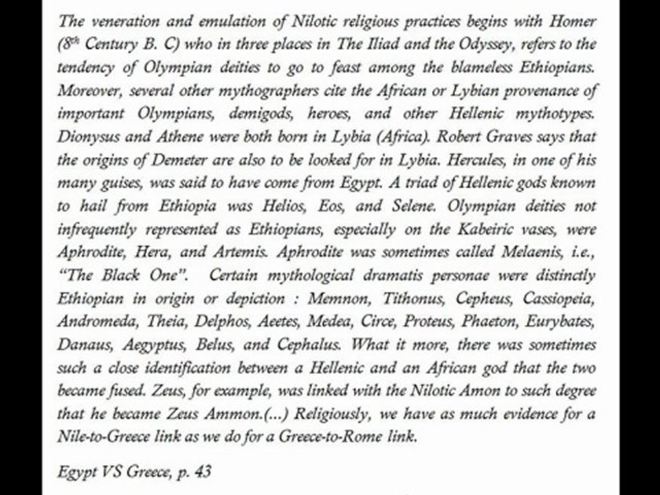 Horus et Herakles (Le Héros Africain) 2/4