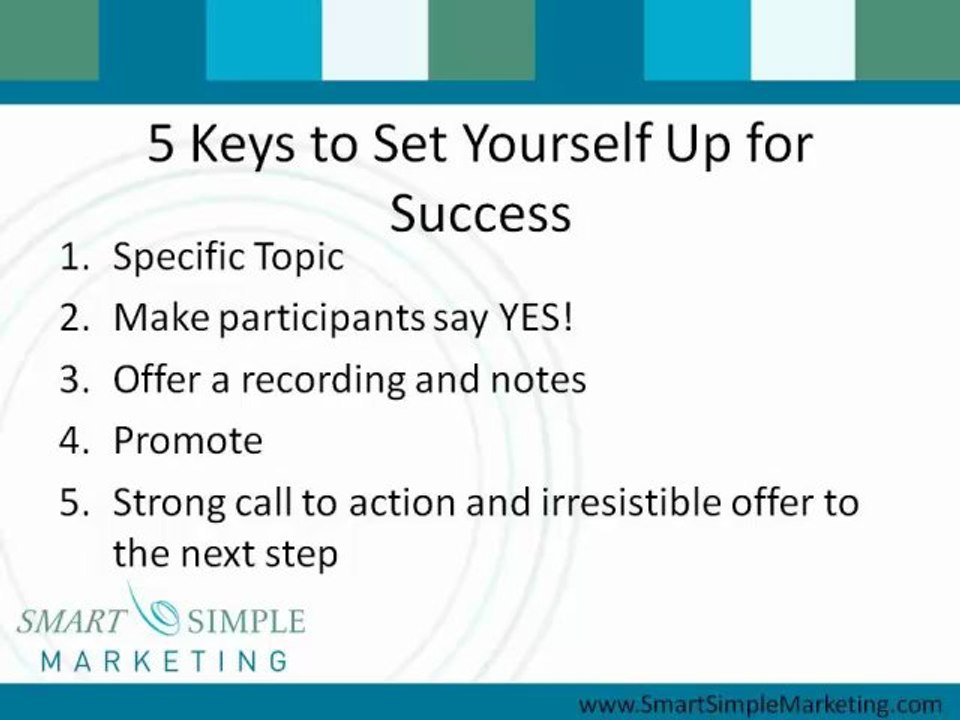 Work Smarter not Harder with Teleseminars and Webinars ...