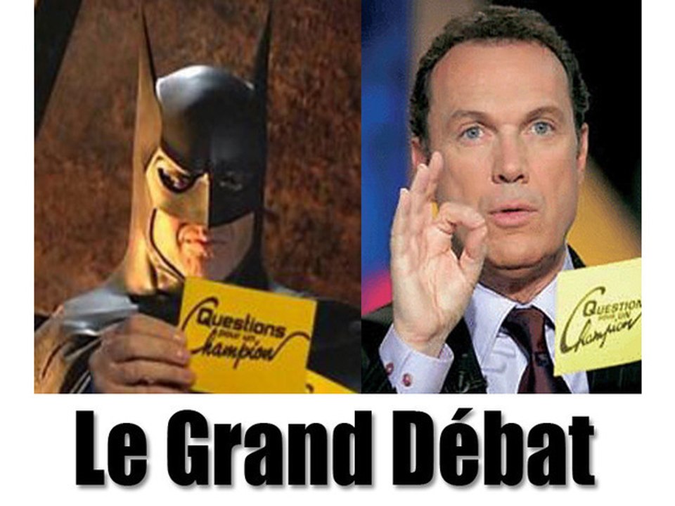 Batman contre Julien Lepers