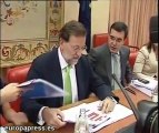 Mariano Rajoy critica la moción de censura