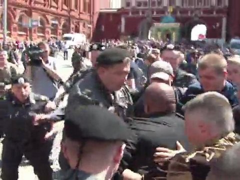 Más de 30 manifestantes homosexuales detenidos en Moscú