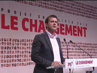 Discours de Manuel Valls à la convention nationale du projet