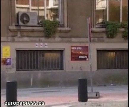Bilbao amanece con carteles que reivindican el Gudari Eguna