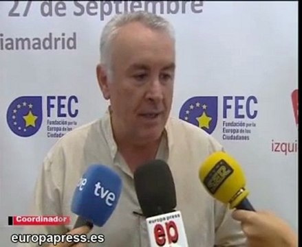 Cayo Lara no aprobará los Presupuestos