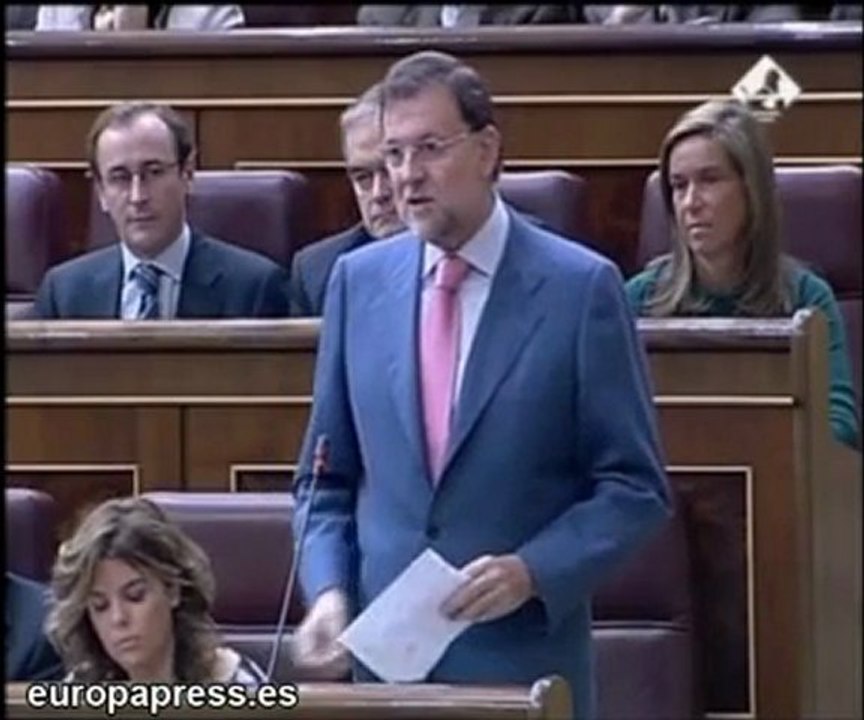 Zapatero y Rajoy debaten los presupuestos